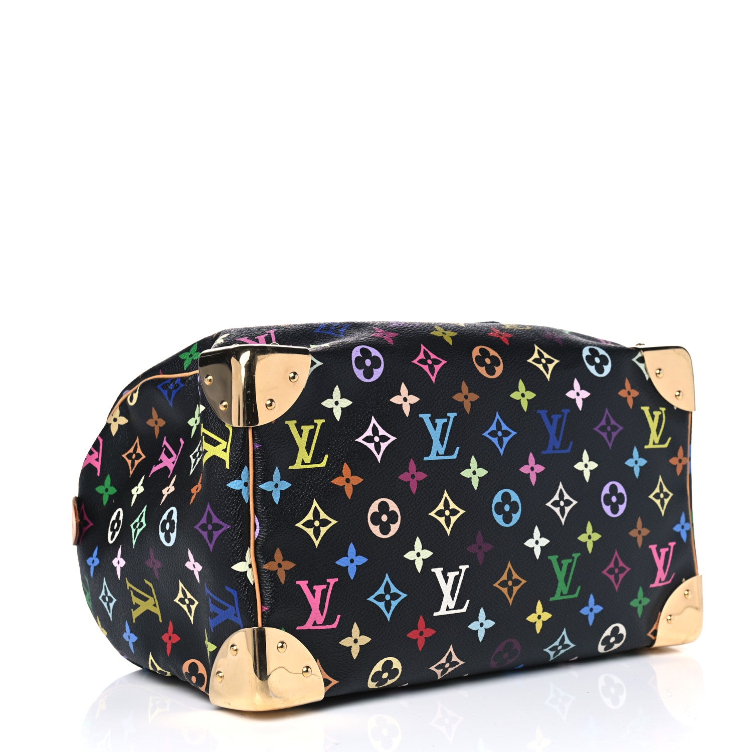 Louis Vuitton Monogram Multicolor Speedy 30 Black 3 of 18