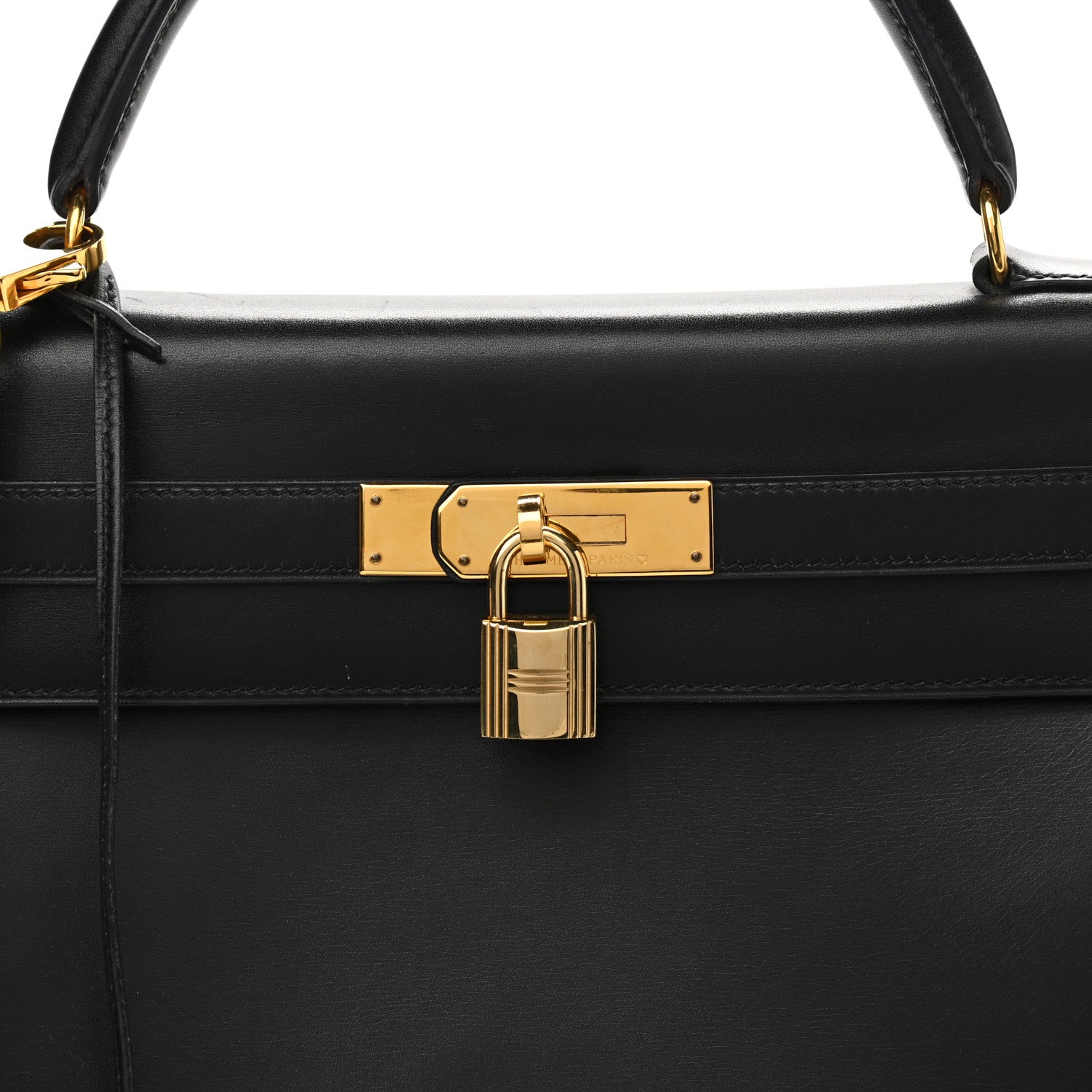 Hermes Box Kelly Retourne 32 Black 8 of 11
