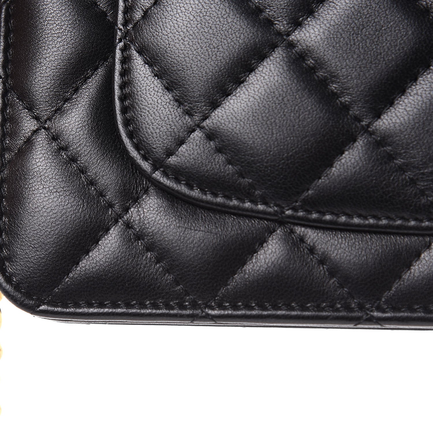 Chanel Lambskin Quilted Egyptian Amulet Wallet On Chain WOC Black 9 of 13