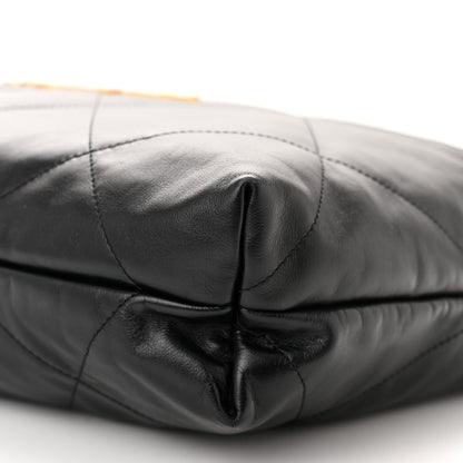 Chanel Shiny Calfskin Quilted Chanel 22 Black 11 of 13