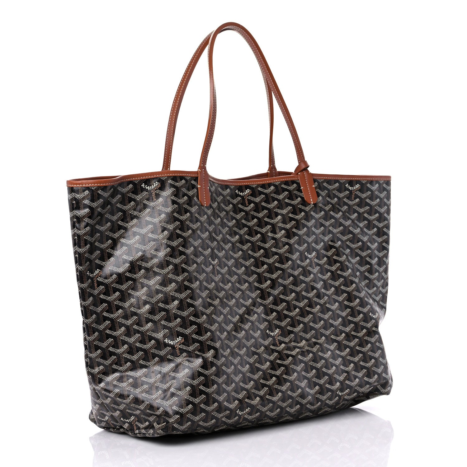 Goyard Goyardine Saint Louis GM Black Gold 4 of 13