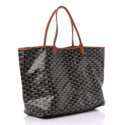 Goyard Goyardine Saint Louis GM Black Gold 4 of 13