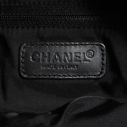 Chanel Nylon Travel Bowler Black 6 of 7