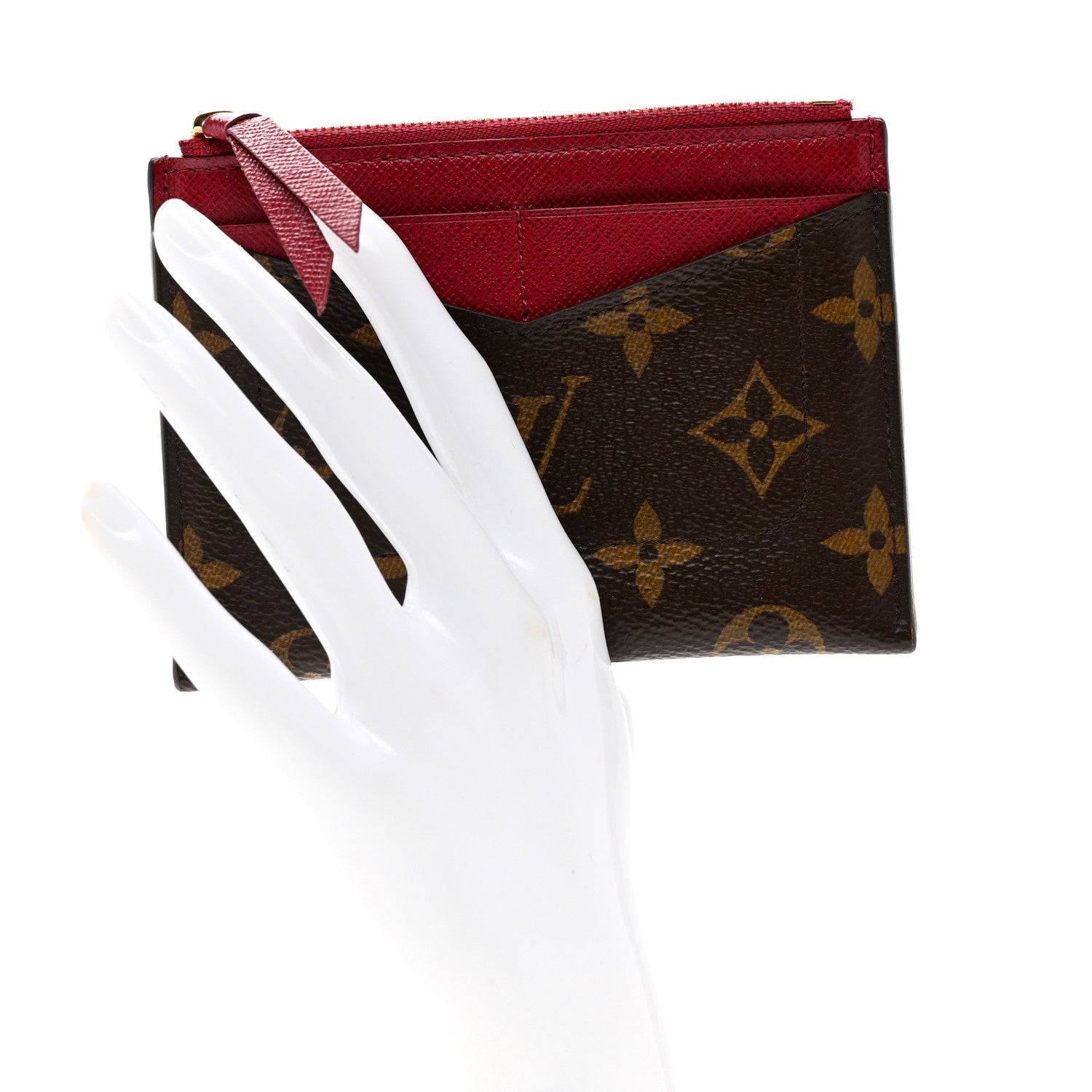 Louis Vuitton Monogram Zipped Card Holder 1 of 7