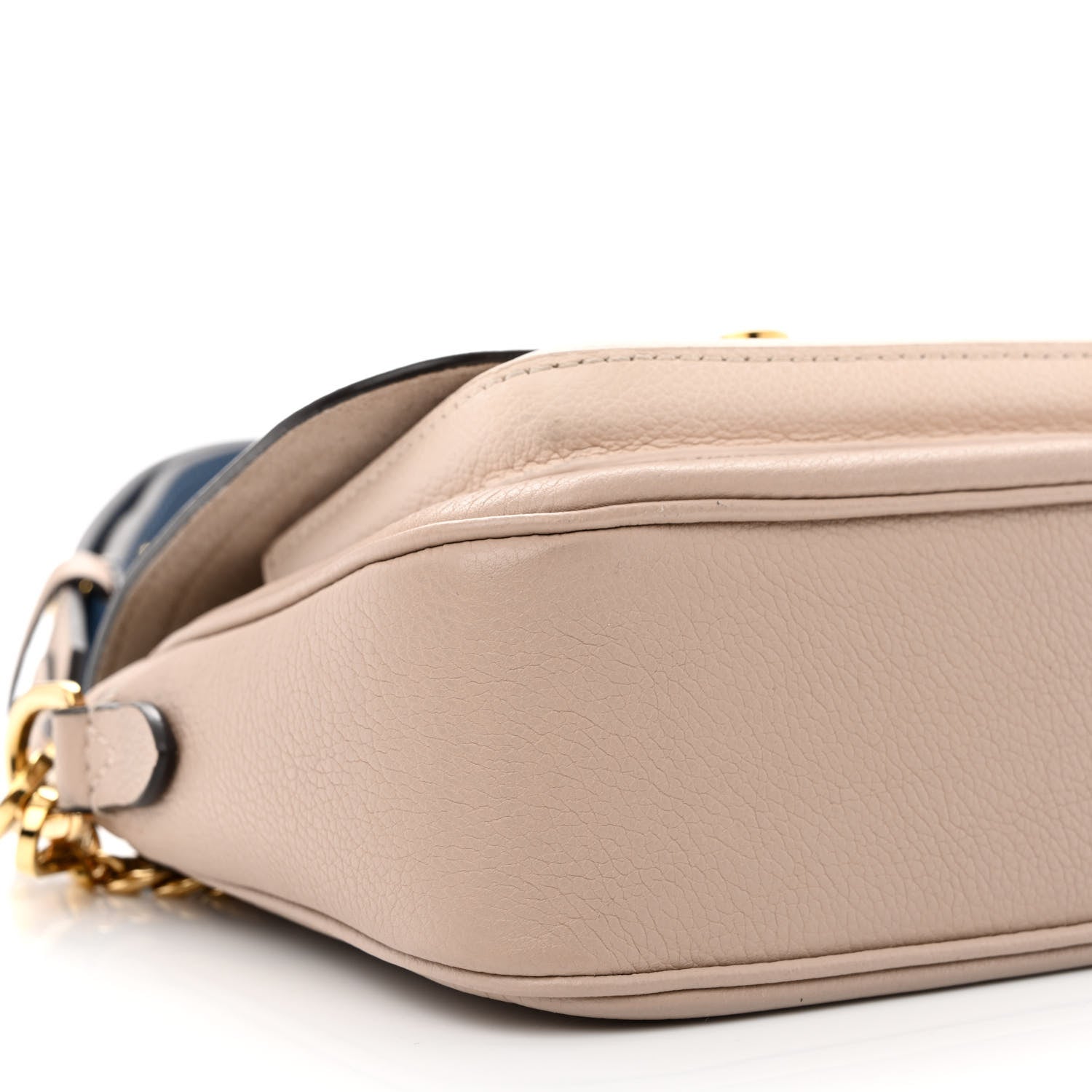 Louis Vuitton Grained Calfskin Lockme Tender Greige 8 of 11