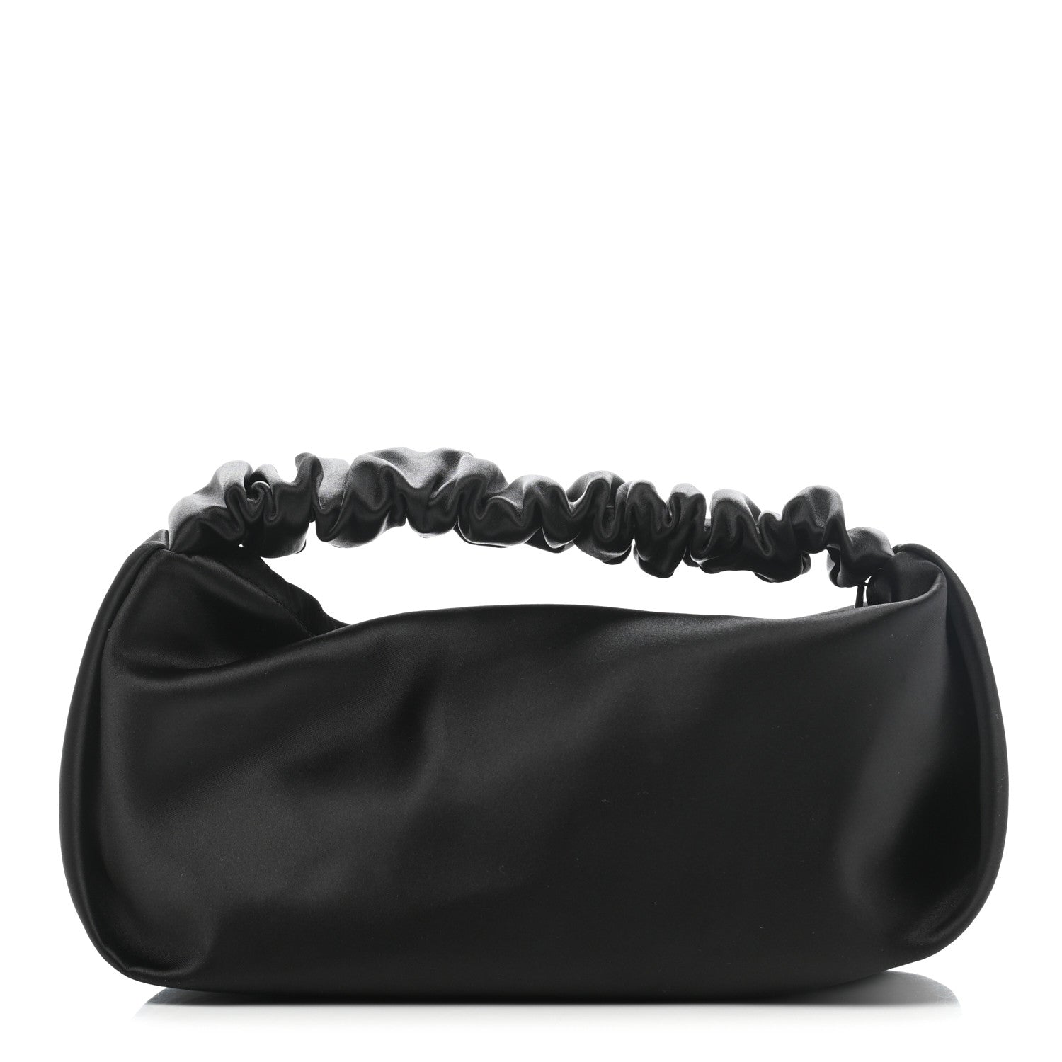Alexander Wang Satin Mini Scrunchie Bag Black 1 of 6