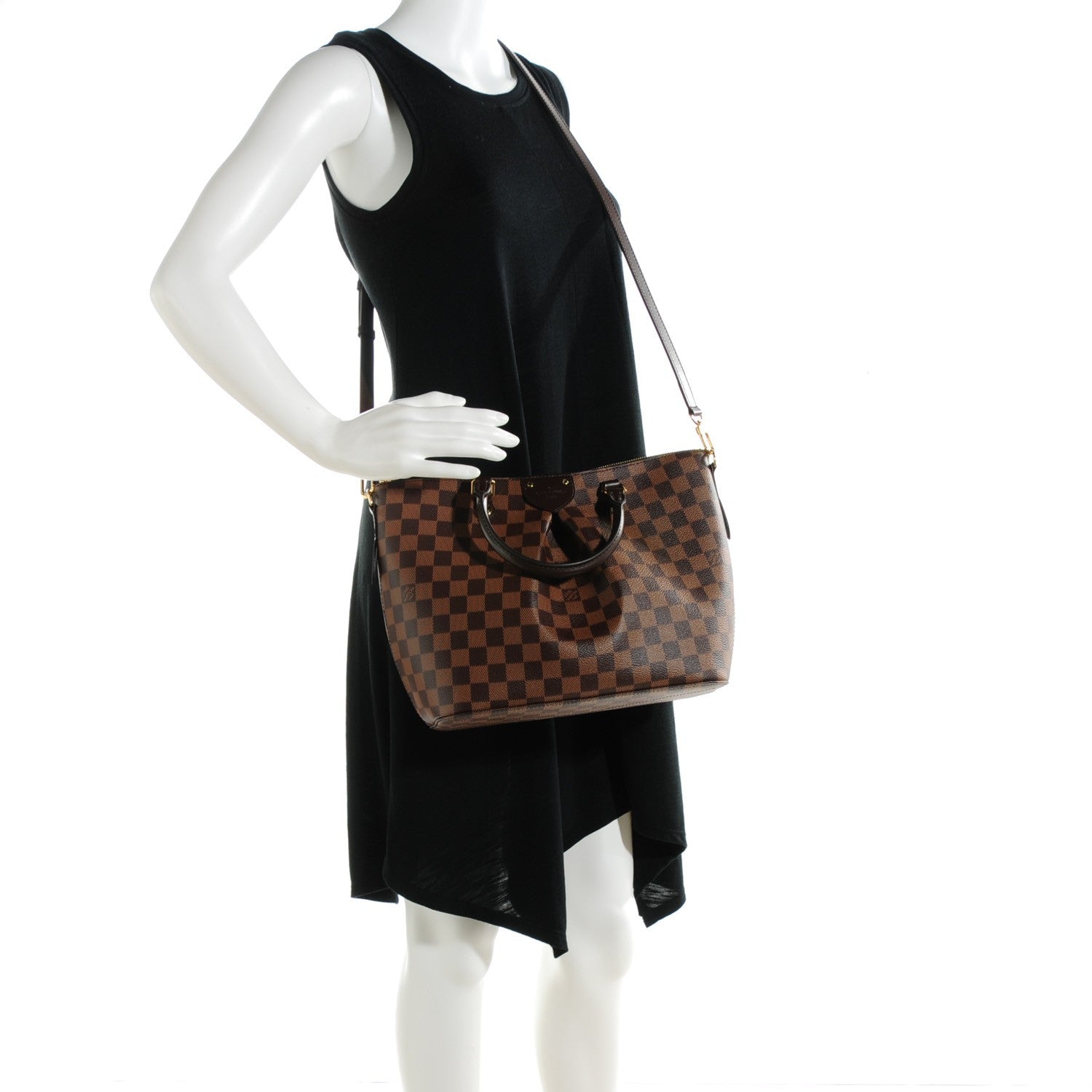 Louis Vuitton Damier Ebene Siena MM 2 of 7