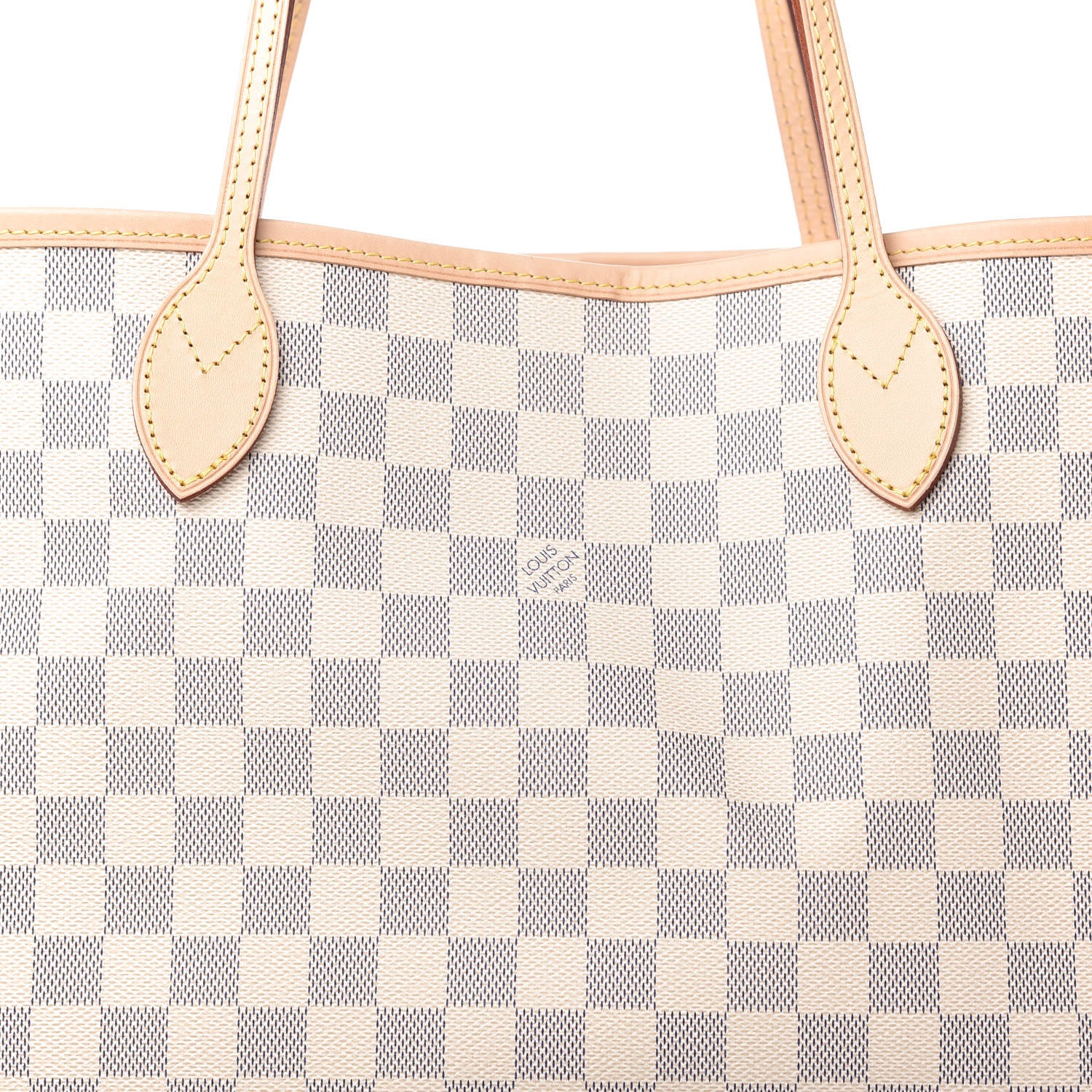 Louis Vuitton Damier Azur Neo Neverfull MM Rose Ballerine 10 of 10