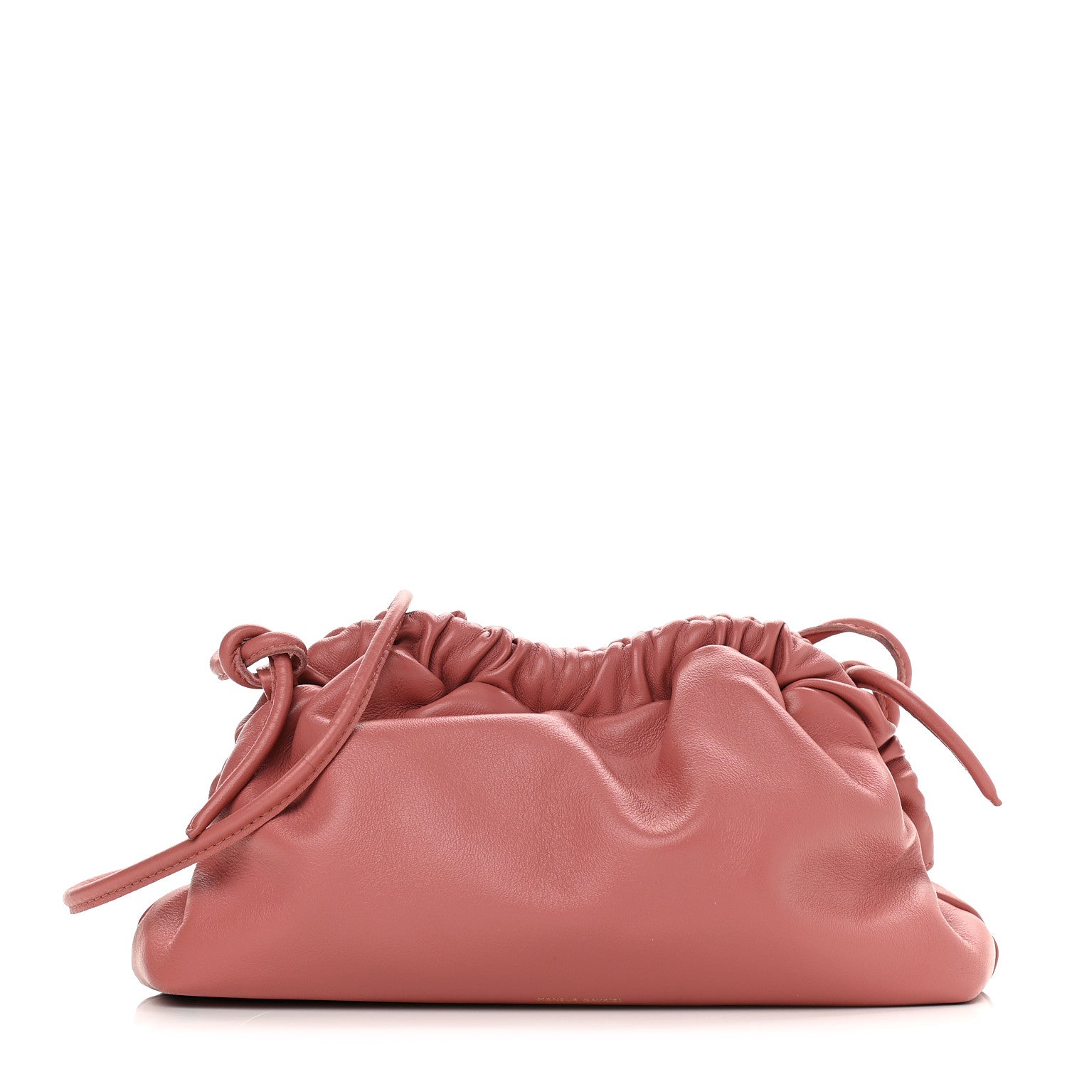 Mansur Gavriel Lambskin Mini Cloud Clutch Blush 1 of 9