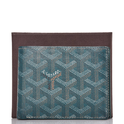 Goyard Goyardine Bifold Victoire PM Wallet Green 8 of 8