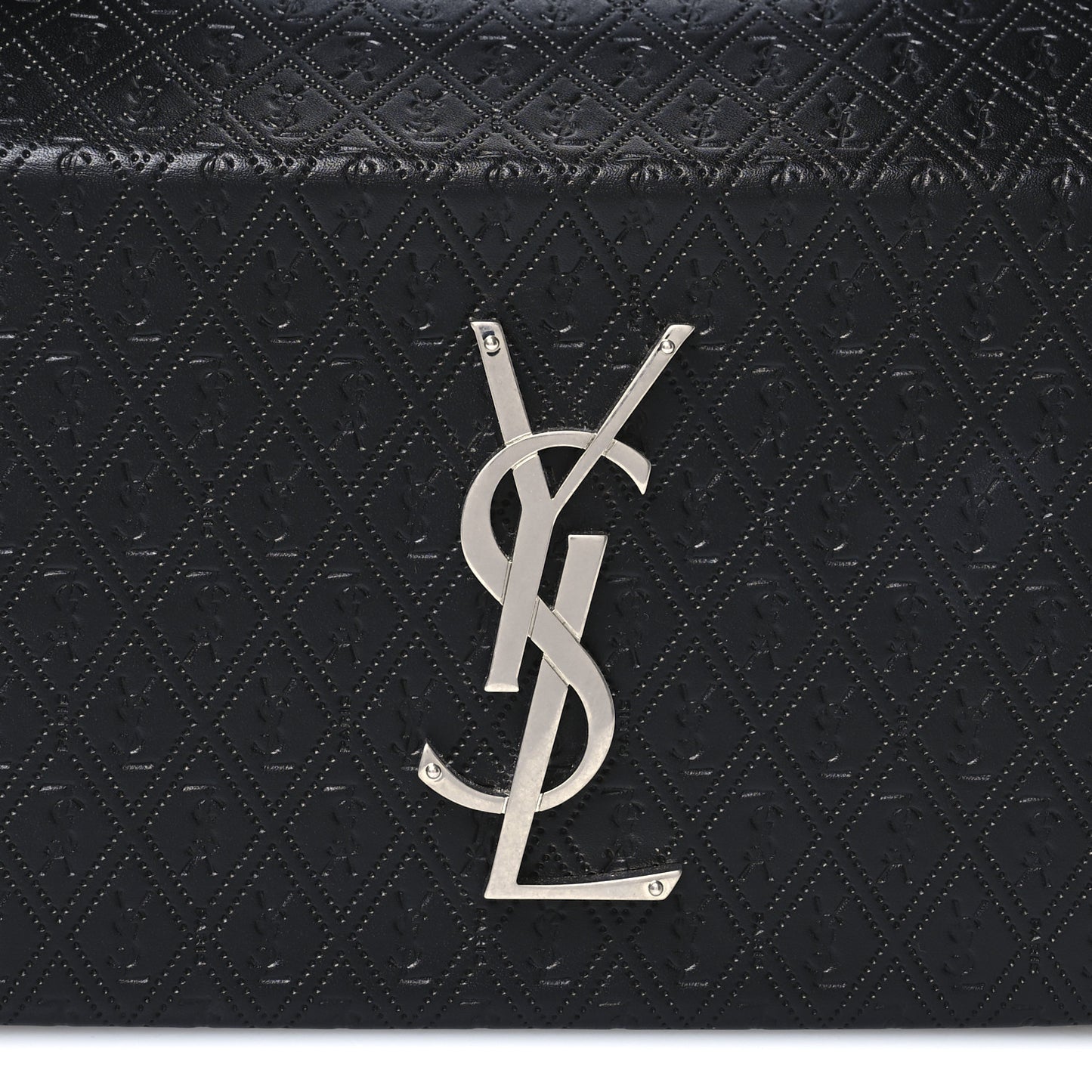 Calfskin Monogram Take Away Box Black