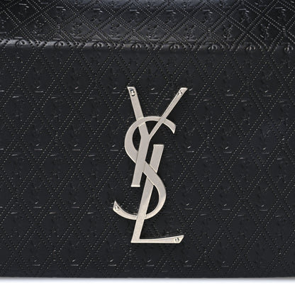 Saint Laurent Calfskin Monogram Take Away Box Black 8 of 11