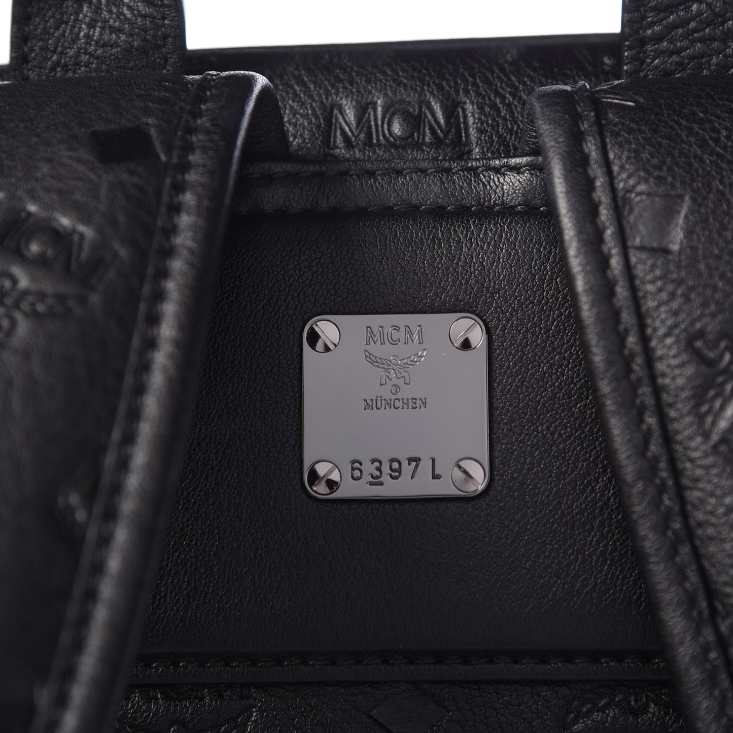 Calfskin Ottomar Monogram Duke Backpack Black