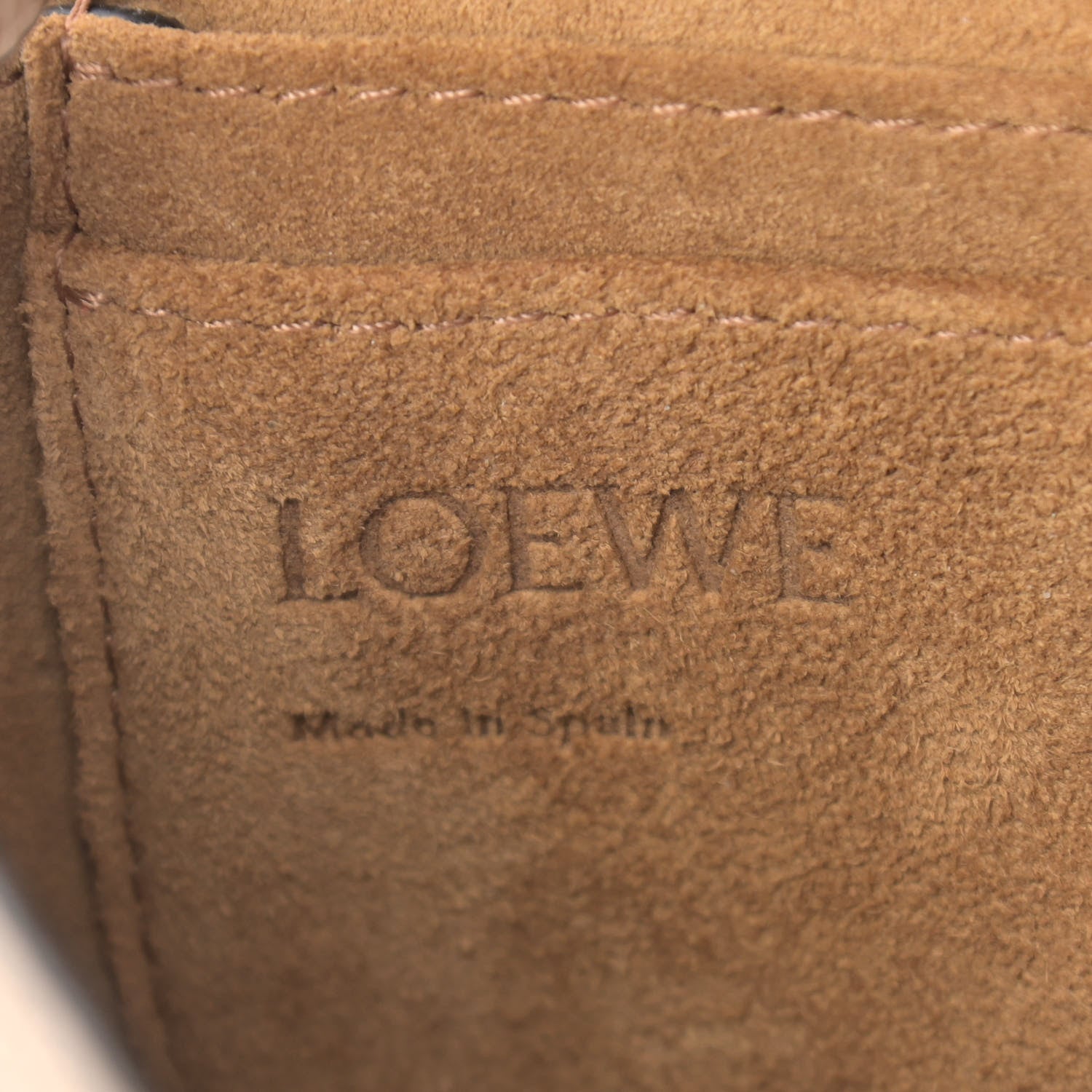 Loewe Pebble Grain Calfskin Mini Gate Dual Bag Light Oat 6 of 12