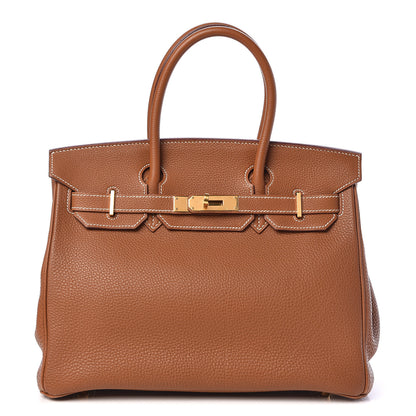 Hermes Togo Birkin 30 Gold 2 of 29