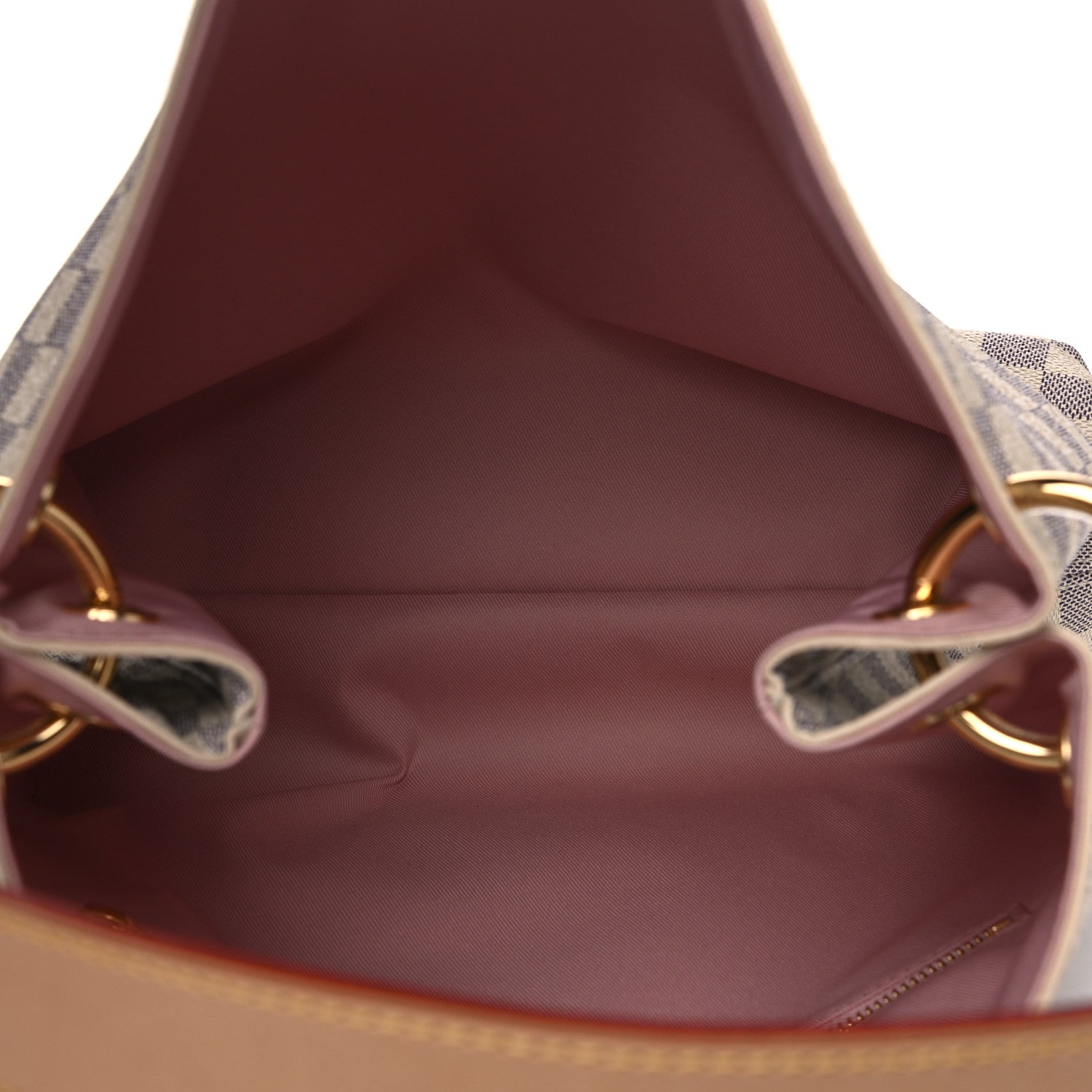 Louis Vuitton Damier Azur Graceful PM Rose Ballerine 5 of 13