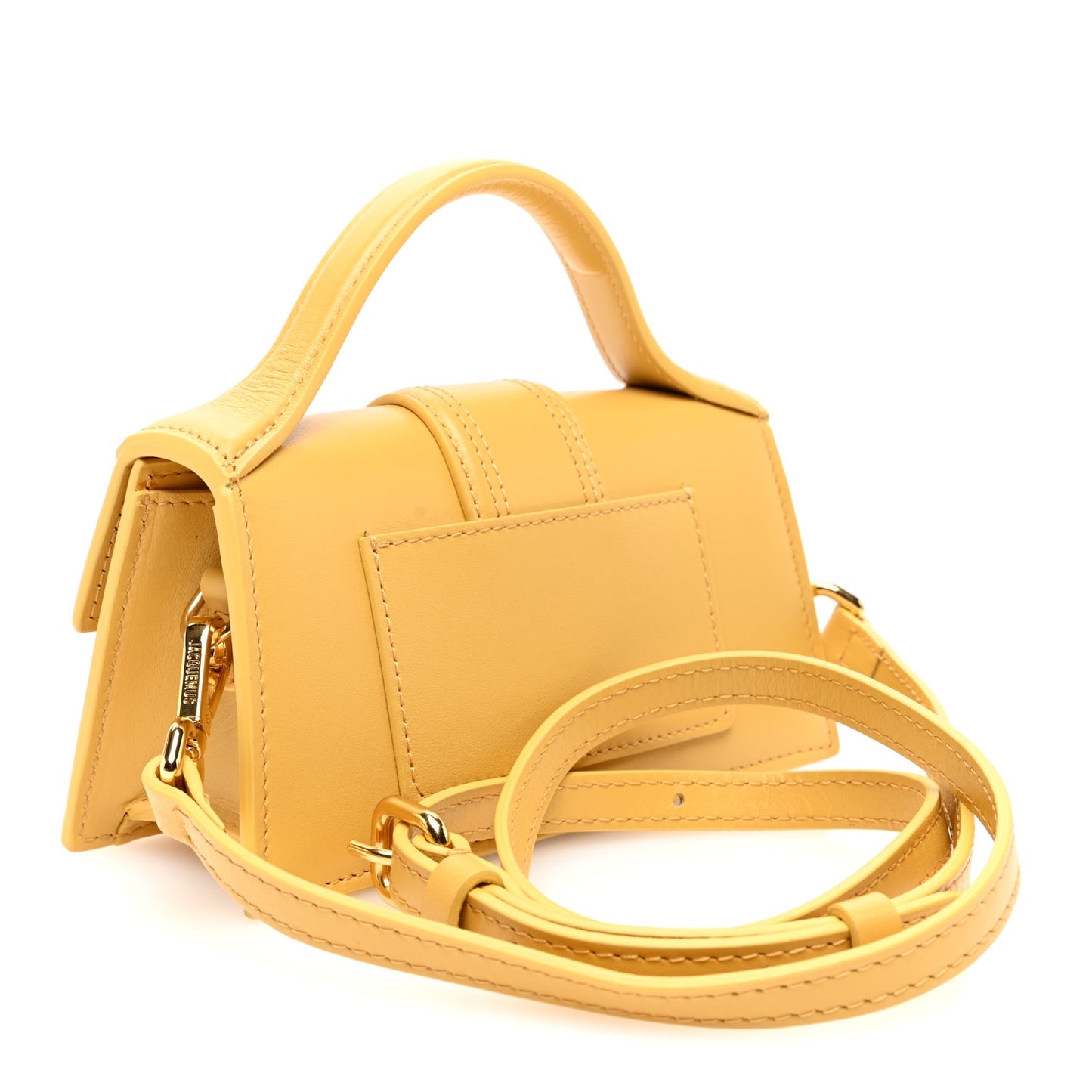 Smooth Calfskin Le Bambino Dark Yellow
