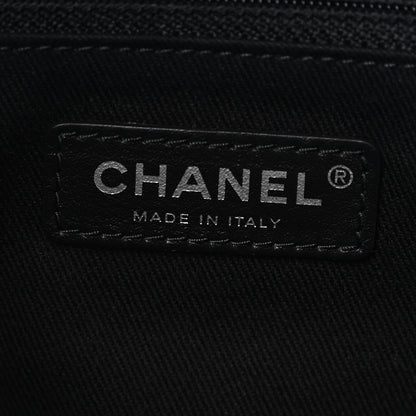 Chanel Canvas Extra Large Double Face Shopping Tote Black 6 of 10