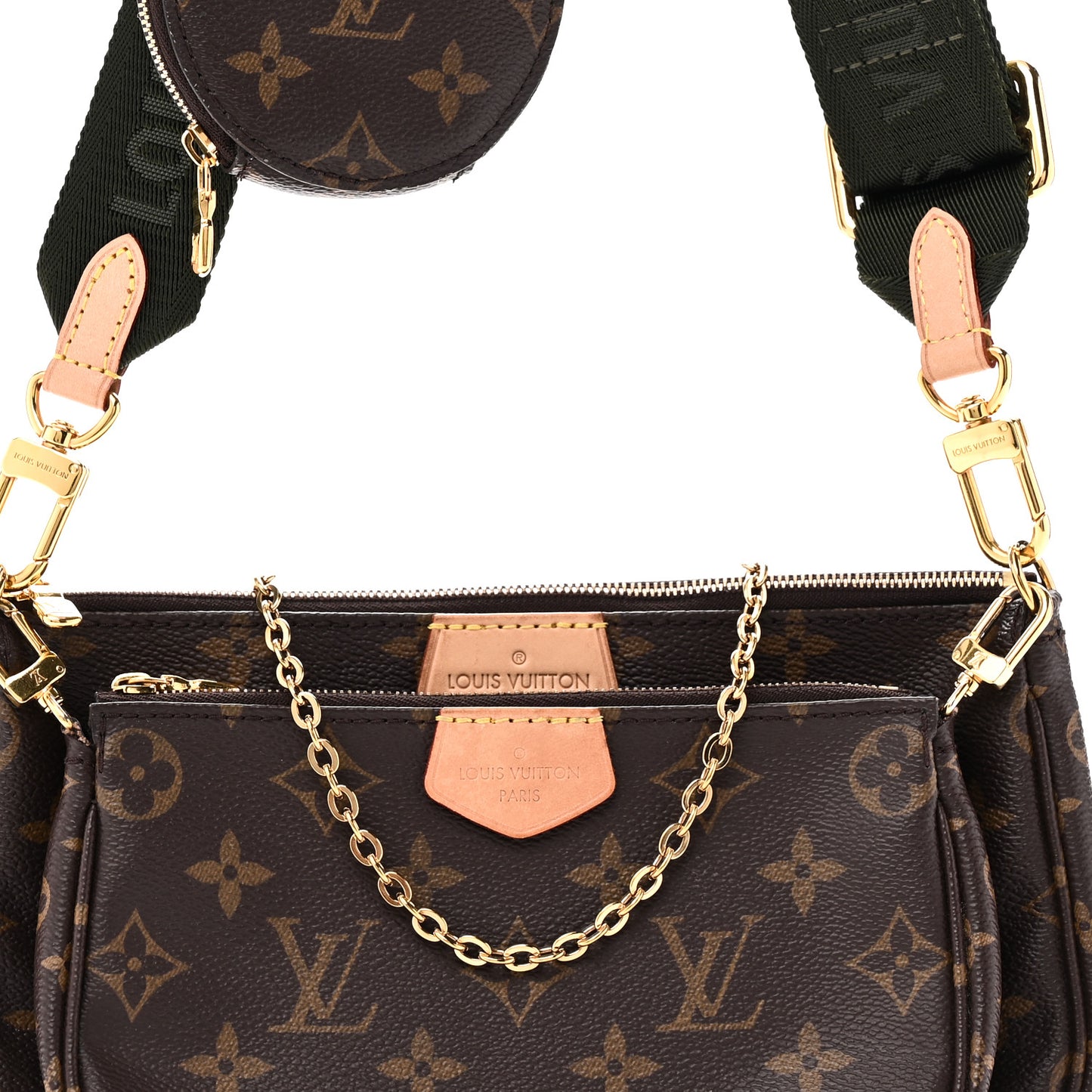 Monogram Multi Pochette Accessories Kaki