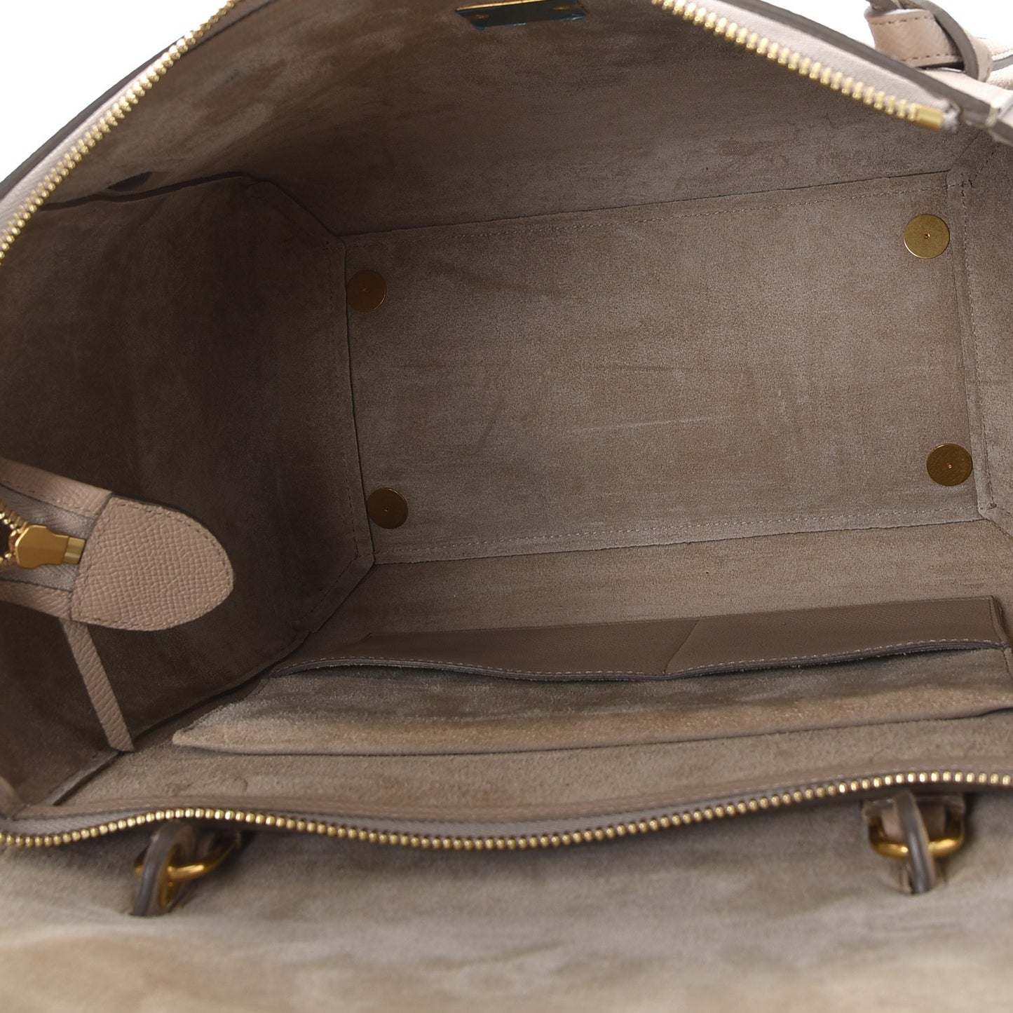 Grained Calfskin Mini Belt Bag Light Taupe