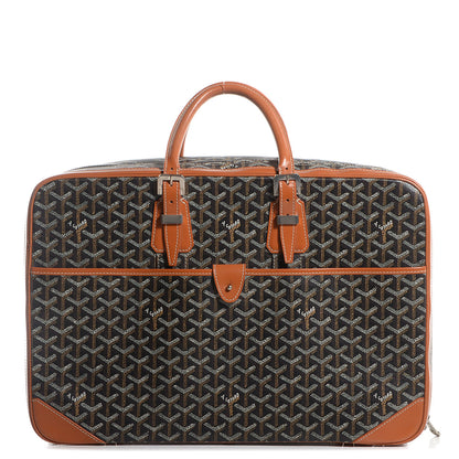 Goyard Goyardine Majordome 45 Soft Suitcase Black Gold 1 of 10