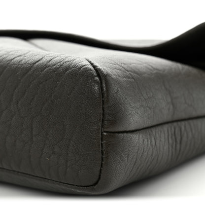 Saint Laurent Grained Lambskin Large Cassandre Chain Pouch Light Musk 10 of 10
