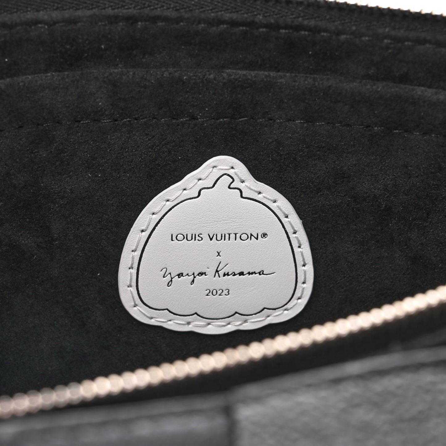 LV X YK Empreinte Multi Pochette Accessories Black White