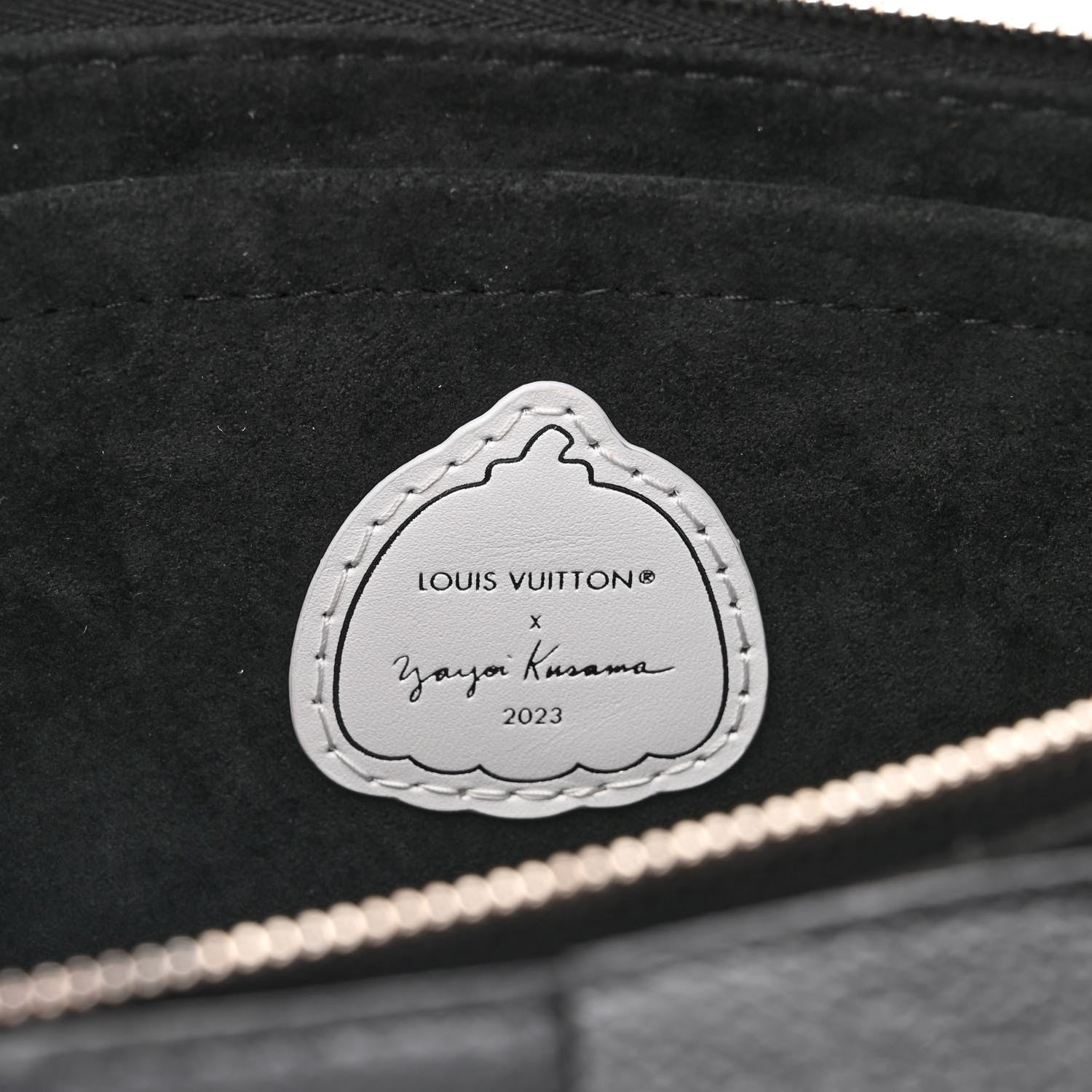 Louis Vuitton LV X YK Empreinte Multi Pochette Accessories Black White 7 of 10