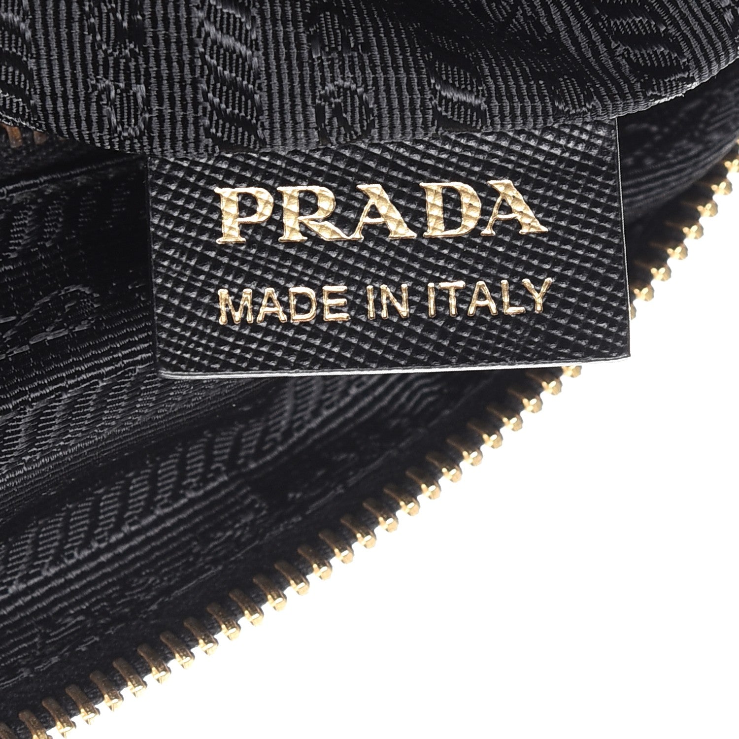 Prada Tessuto Nylon Jacquard Logo Tote Nero Black 7 of 8