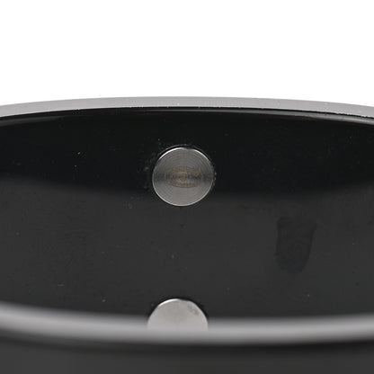 Chanel Resin Enamel Pearl CC Cuff Black 3 of 3