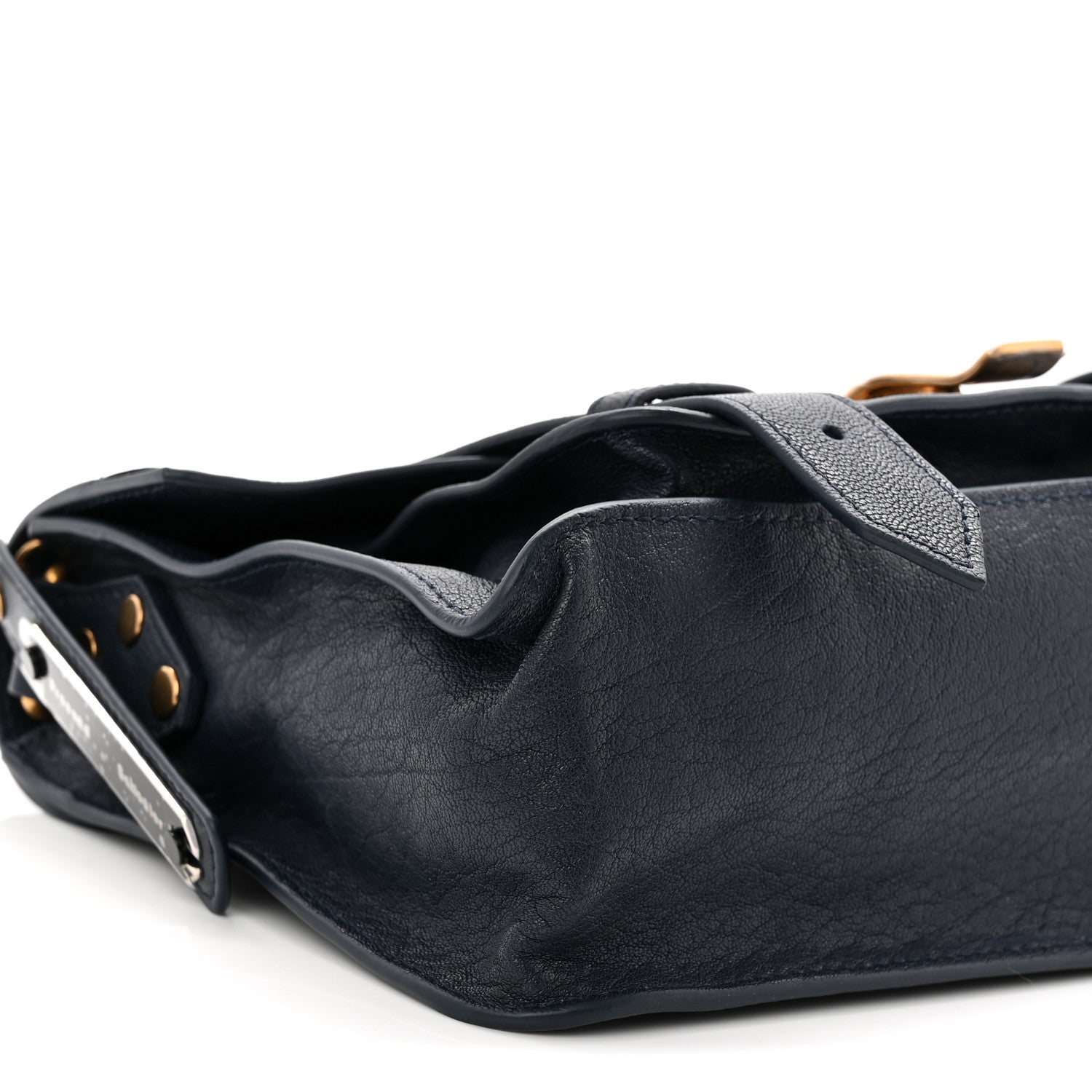 Proenza Schouler Lambskin Tiny PS1 Satchel Midnight 9 of 10