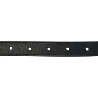Gucci Calfskin Double G 20mm Belt 65 26 Black 3 of 6