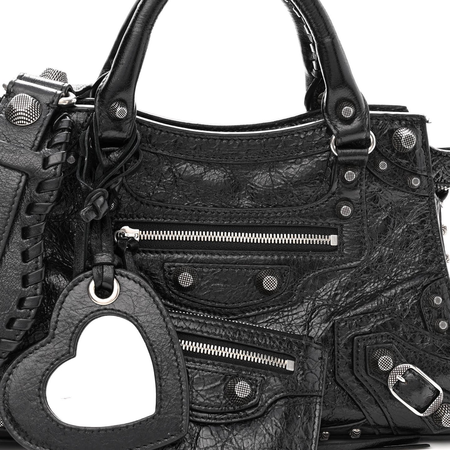 Agneau Arena Neo Cagole Handbag XS Black