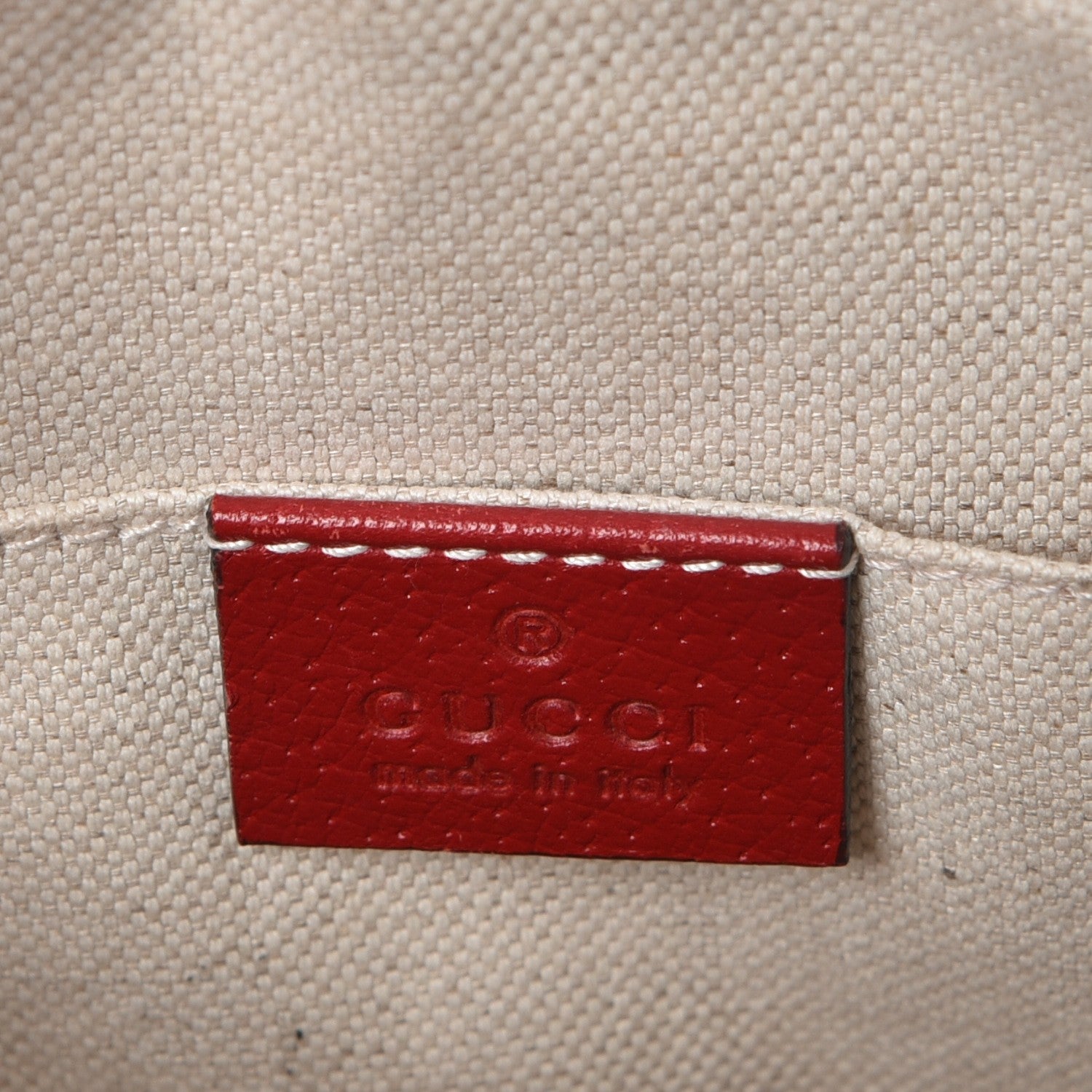 Gucci Calfskin Animalier Web Disco Red 6 of 10