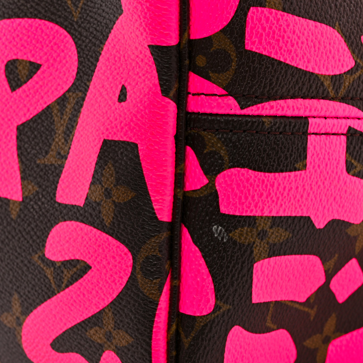 Monogram Graffiti Neverfull GM Fuchsia