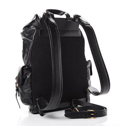 Gucci Piuma Lux Calfskin Re(Belle) Backpack Black 2 of 9