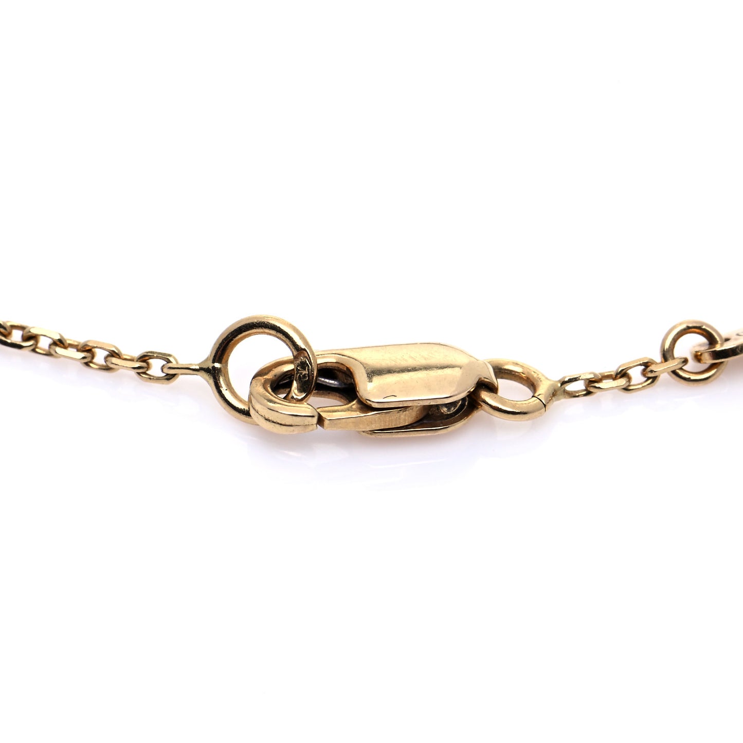 18K Yellow Gold Mother of Pearl Sweet Alhambra Butterfly Bracelet