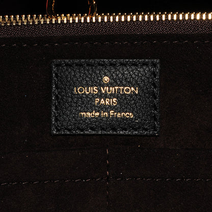 Louis Vuitton Calfskin Monogram Kimono Tote Black 6 of 8