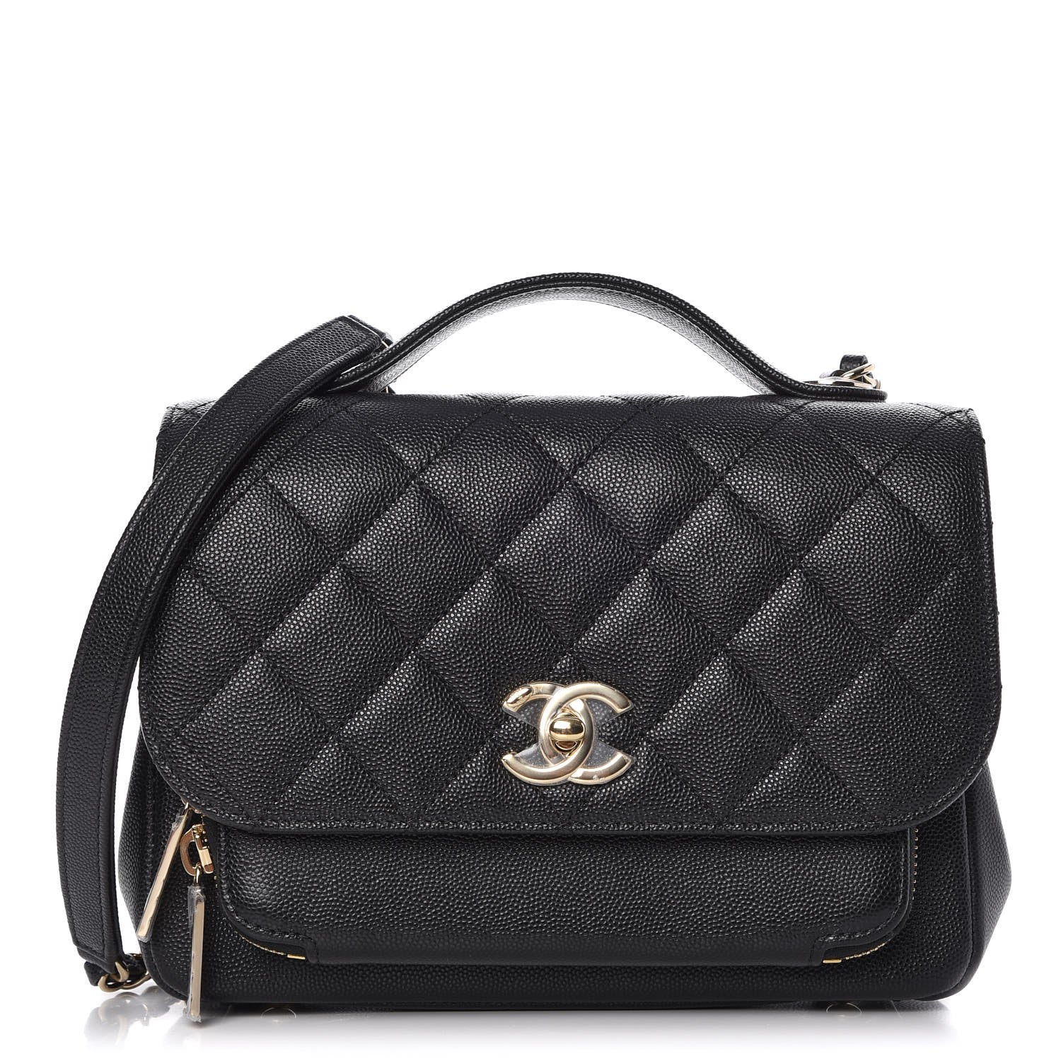 Chanel Caviar Quilted Medium Business Affinity Flap Black 1 of 8