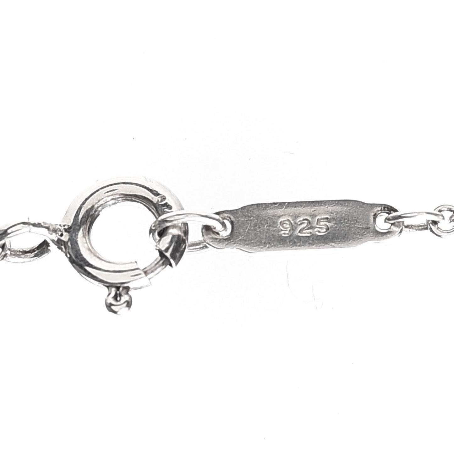 Sterling Silver 1837 Double Cross Pendant Necklace