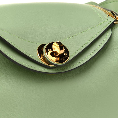 Hermes Swift Mini Lindy 20 Vert Criquet 8 of 11