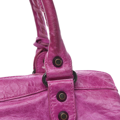 Balenciaga Agneau Classic Hardware Step Magenta 14 of 16