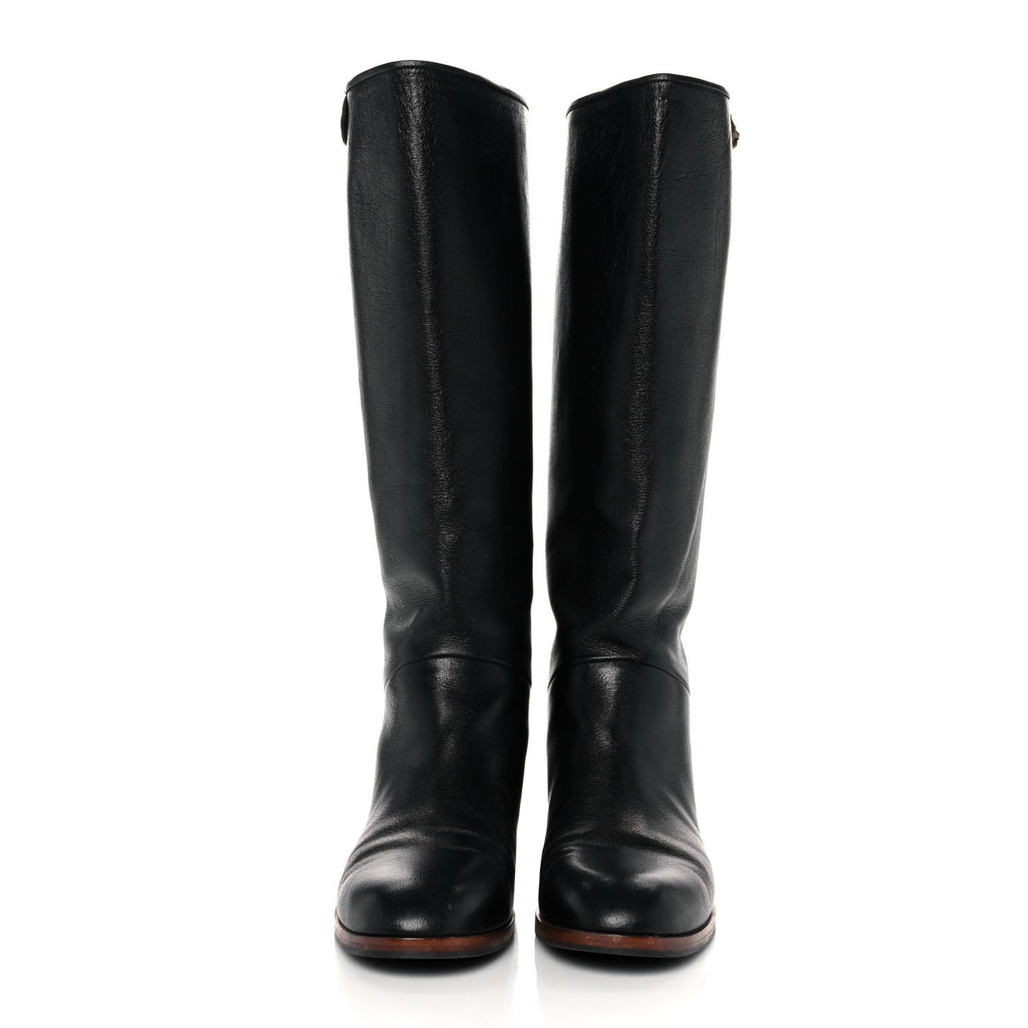Calfskin Piuma Lux Energy High Boots 39 Black