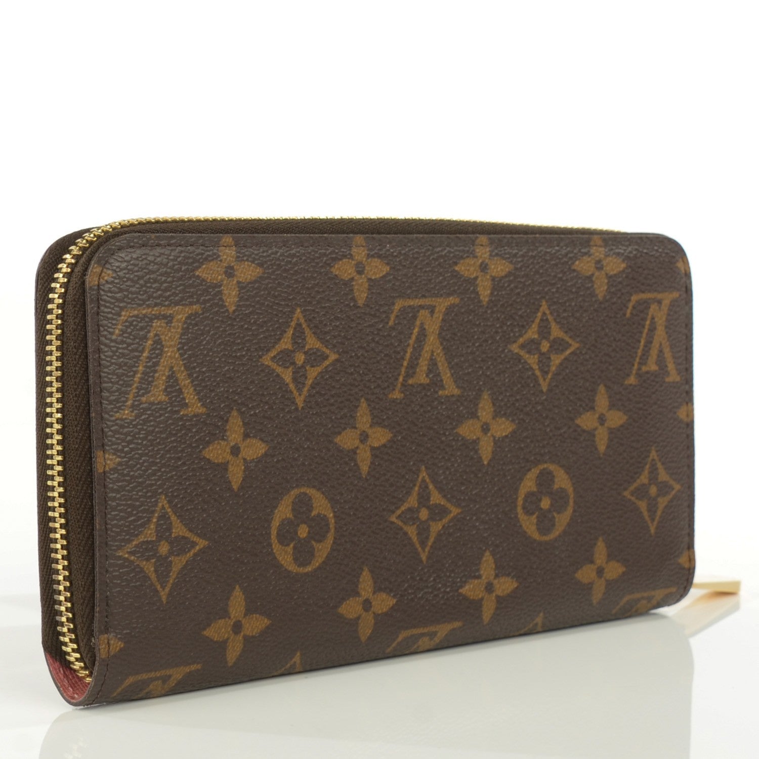 Louis Vuitton Monogram Illustre Zippy Wallet Rose 3 of 8
