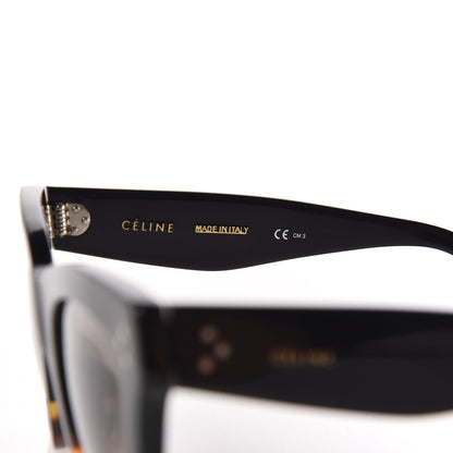 Celine Catherine Sunglasses CL 41098/F/S Black Havana 6 of 6