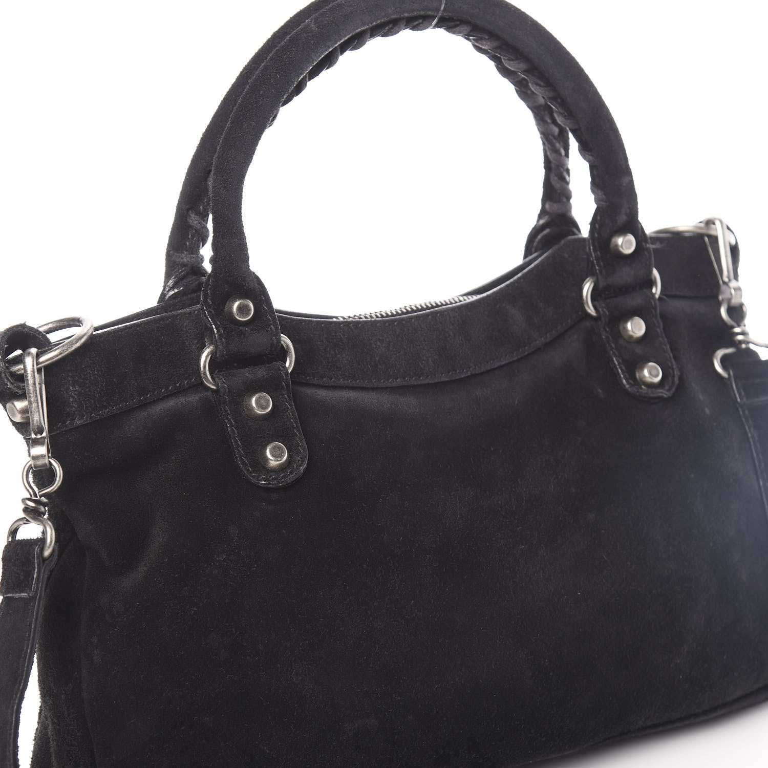 Balenciaga Baby Daim Suede Classic Hardware First Black 10 of 11