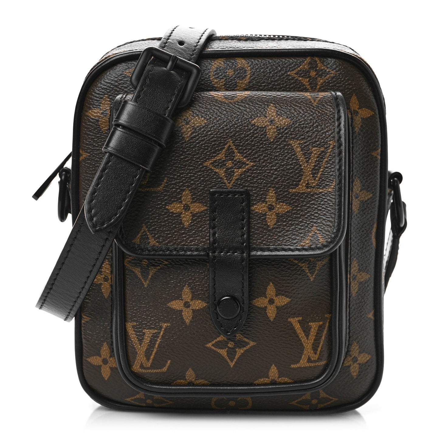 Monogram Macassar Christopher Wearable Wallet