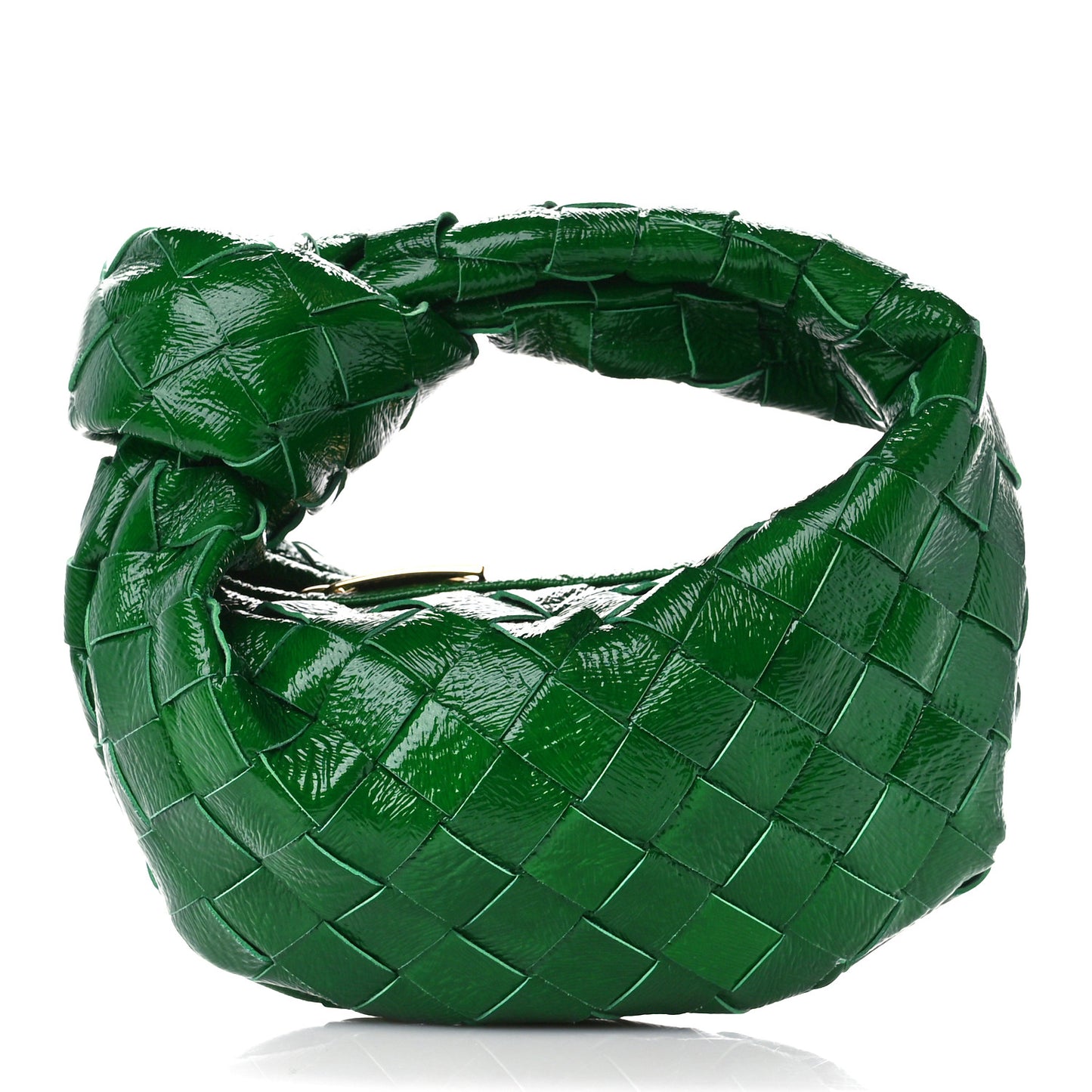 Textured Deerskin Intrecciato Candy Jodie Racing Green