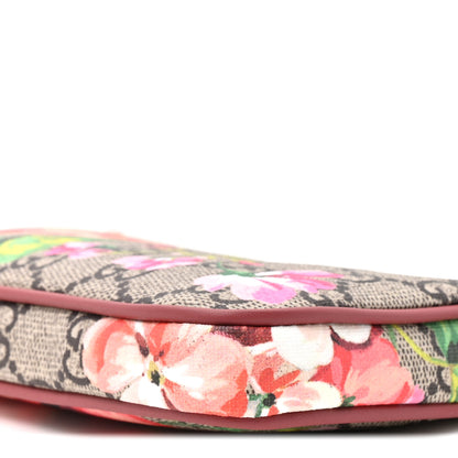 Gucci GG Supreme Monogram Blooms Mini Chain Bag Beige Multicolor Dry Rose 9 of 11