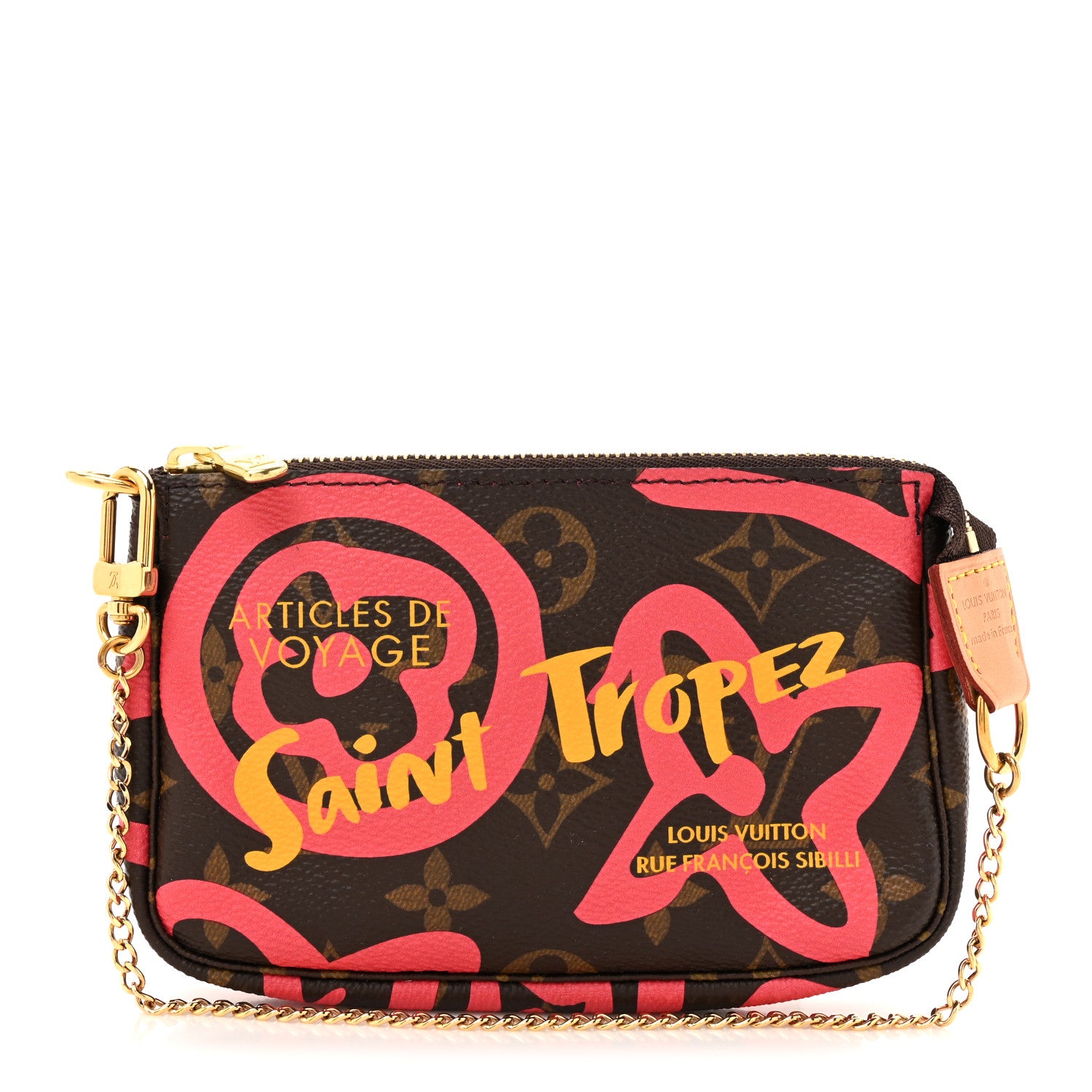 Louis Vuitton Monogram Tahitienne Saint Tropez Mini Pochette Accessories 1 of 10